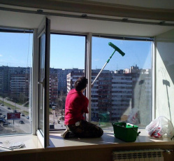 Мытье окон в однокомнатной квартире Маслянино